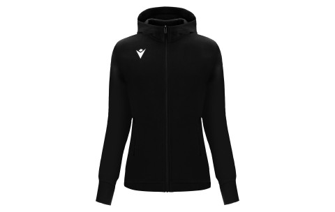SUPCTHO - DRUM FULL LENGTH ZIP WOMAN HOODY BLK